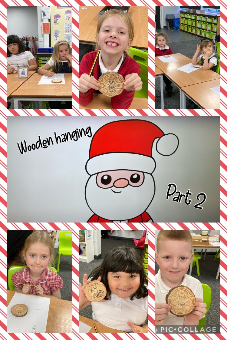 AnParkInfants's tweet photo. We had a great time drawing ‘Santa’ on the other side of our wooden hangings tonight🎅🏽
Looking forward to adding some pen and paint to them next week 🎨🖌️
#apiartclub #year1and2 #extracurricularactivity https://t.co/UI2SInptQb