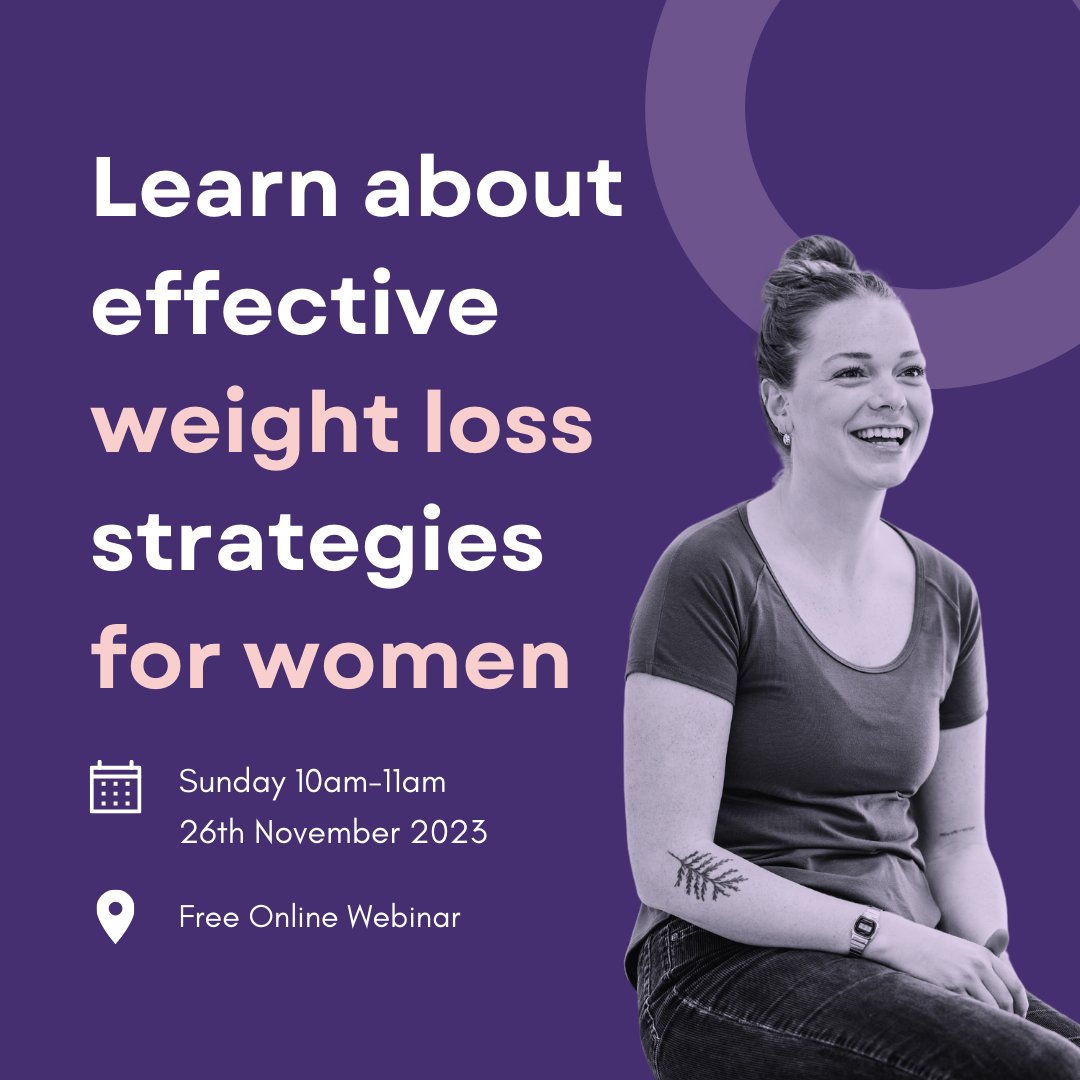 💜 In partnership with Tuli Health, join Fitness Nutritionist Specialist, Rachel Howatson, and CEO of Tuli, Dr. Jiawei Li, for an afternoon of educational sessions to support women's weight loss.

🎫 Get your FREE ticket here🔗
eventbrite.com/e/how-does-wom…