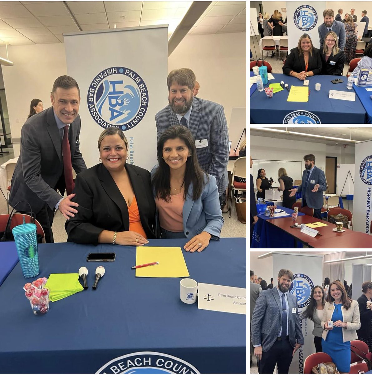 Today Board Members helped welcome new lawyers at the 15th Judicial Circuit New Attorney Breakfast! It was a pleasure to meet and greet the new lawyers &amp; inform them of the wonderful work and service that the PBCHBA does for the legal &amp; Hispanic communities in our county!