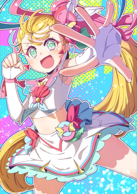 トロピカル～ジュ!プリキュアをこの前見終えたので。 やっぱりキュアサマー可愛い。