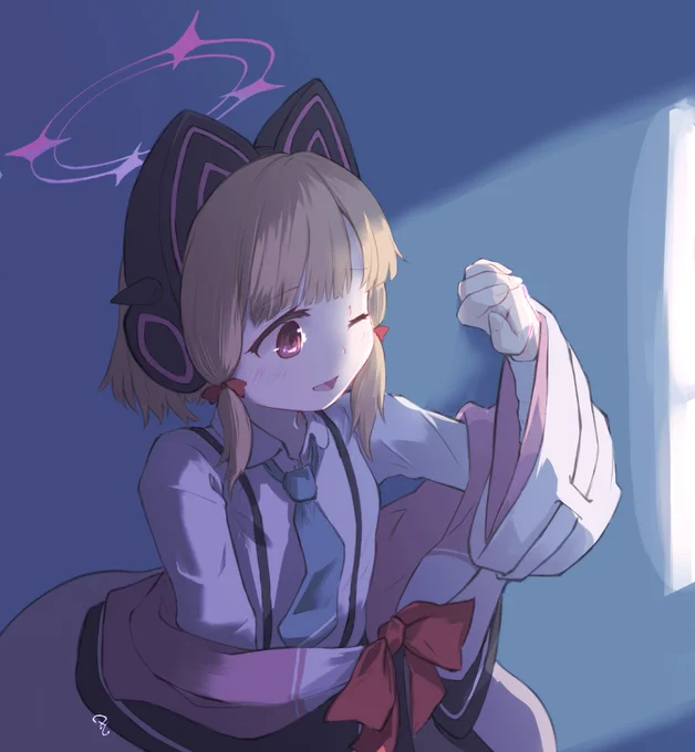 基本的にミドリにしか観測されない徹夜しちゃったねって囁きながら朝日に目を細めるモモイ、アサモモイ。 