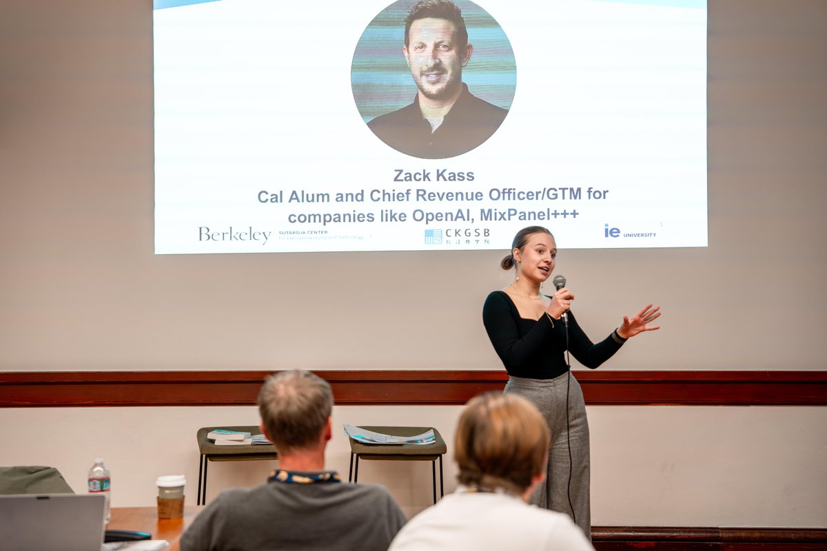 We delved into innovation frameworks and AI Robotics on Day 3! #SCETETMWEEK A big thanks to Dr. Ikhlaq Sidhu, Dr. Ion Stoica, Dr. Pieter Abbeel, and Zack Kass for all the insights! Learn more about the ETM week: bit.ly/3Q0WYMm @CKGSB @IEuniversity #UCBerkeley #AI