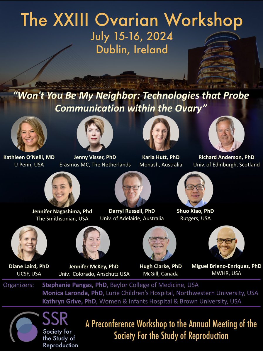 And now with the correct date 🤓
<a href="/SSRepro/">SSR</a> <a href="/WinRS_SSR/">WinRS</a> <a href="/SSR_Trainees/">SSR Trainees</a> <a href="/mmlaronda/">Monica M Laronda, PhD</a> #SSR2024