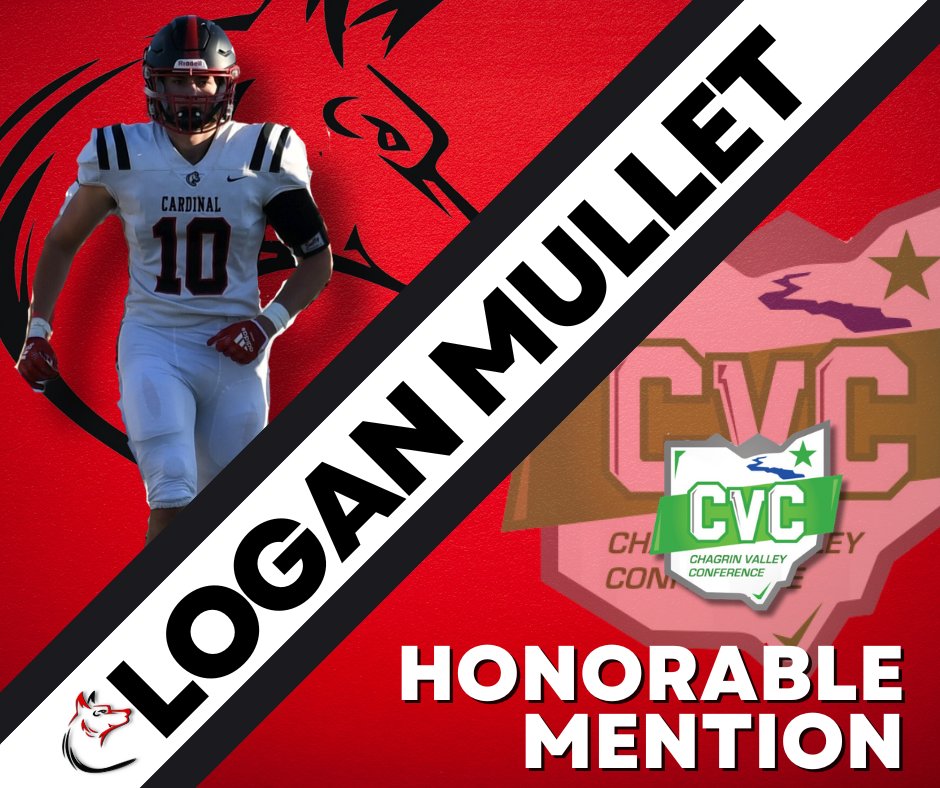 Another year and another great pool of CVC athletes. So many great players throughout our conference. It's an honor to share with you our 2023 All-CVC team!

Honorable Mention:
Christian Cowle
Logan Mullet