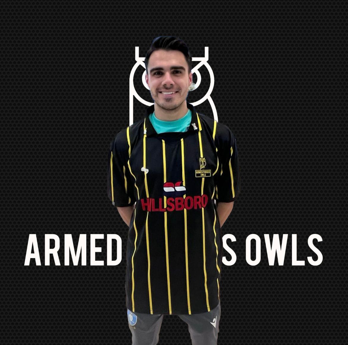 ArmedForcesOwls's tweet image. Need to get some smaller sizes of these shirts for some of the players 😉 Other than that, looks good Reece 🫡 Our left back!!

#ThirtyThree #swfc #ArmedForcesOwls