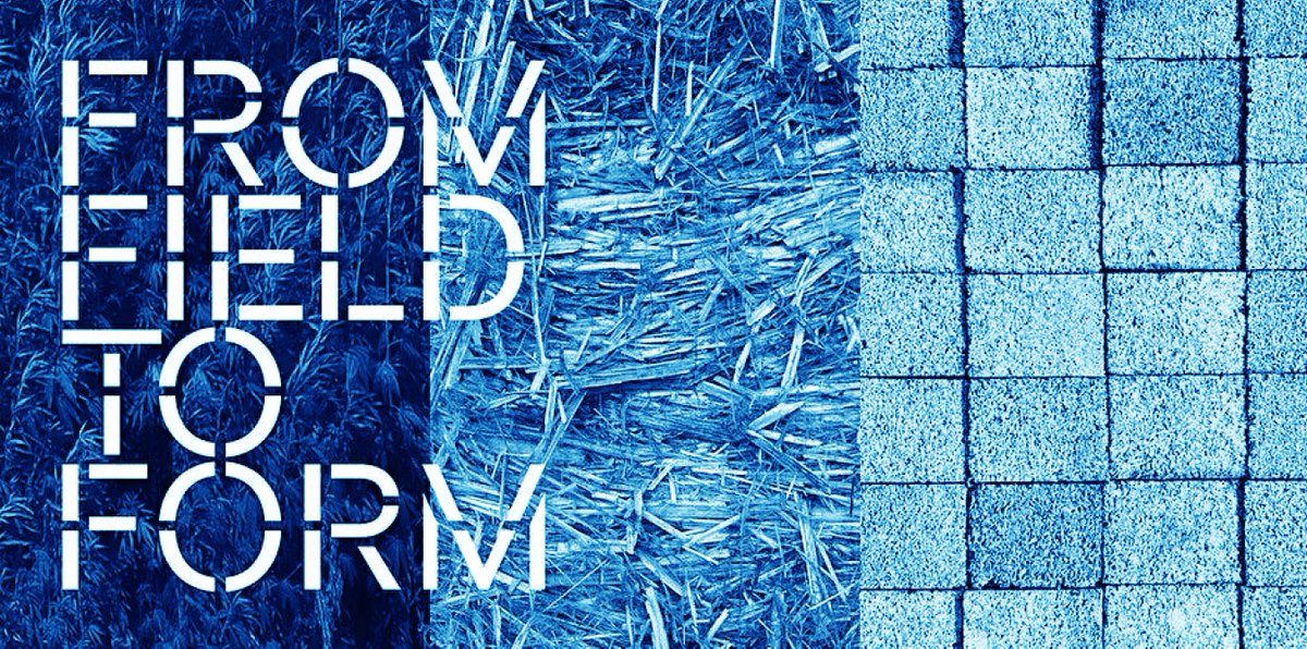 ‘FROM FIELD TO FORM’ @parsonsdesign Materials Lab @parsons_HML demonstrates that fast transformation in the hemp ‘Avant-garde’ industry is possible @hempitecture. A paradigm shift is taking place from agriculture to design. #CHANGE ecosystem at speed. @ArchLeague @PrattInstitute