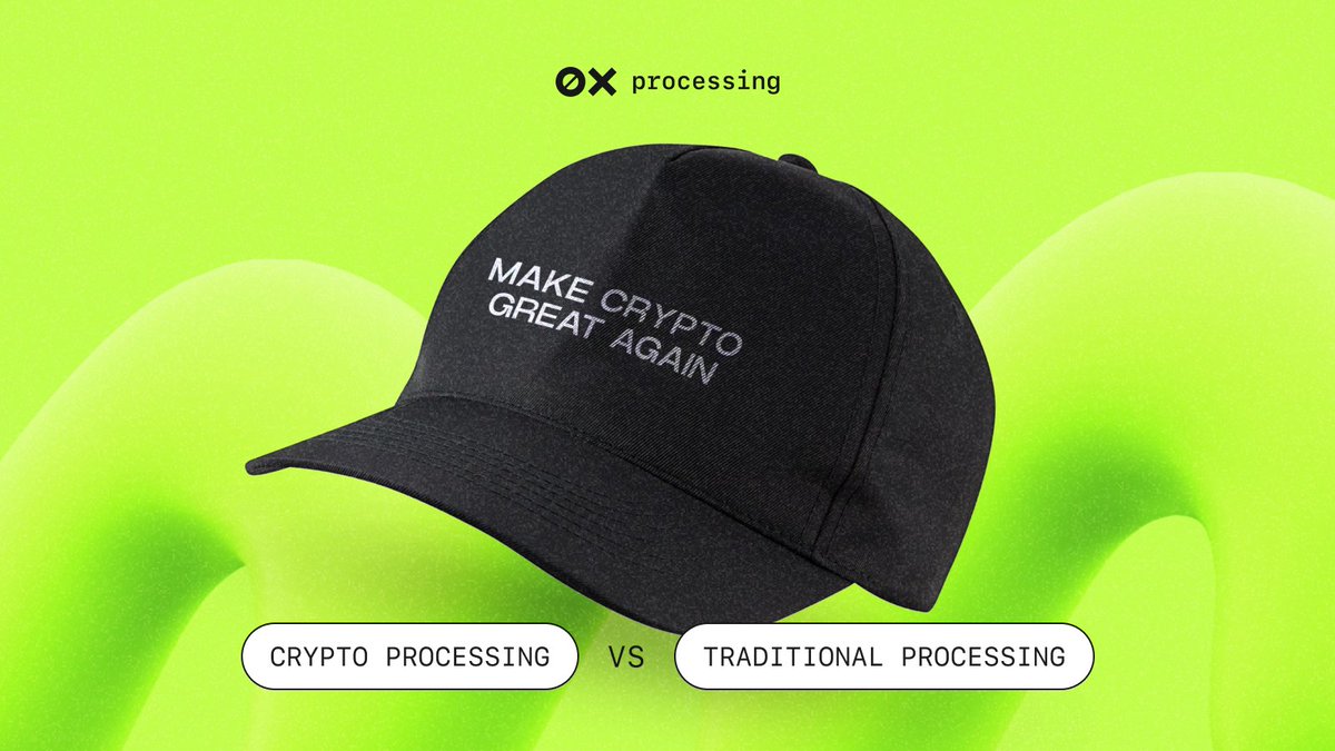 0Xprocessing's tweet image. 💵Make #Crypto Great Again With 0xProcessing 

#cryptocurrency payment processing is rapidly reshaping the way financial transactions are conducted!

Learn why it is more convenient than traditional methods on t.me/OXprocessing/1…

#CryptoProcessing #0xProcessing…