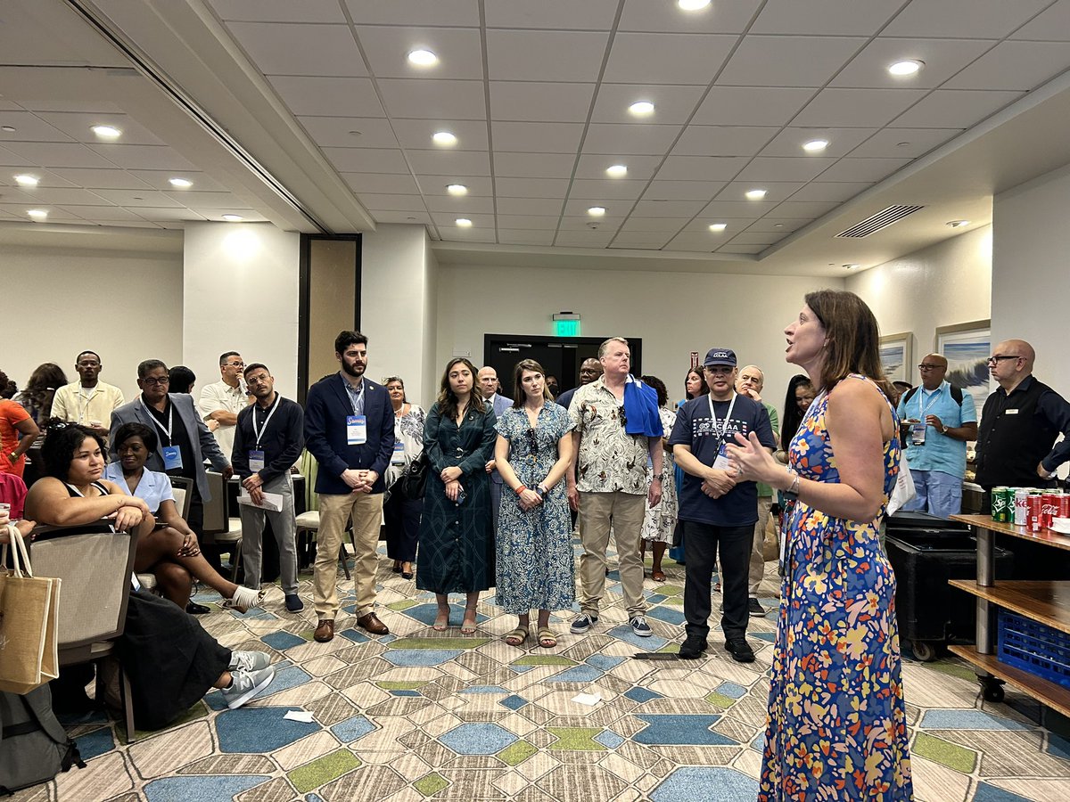 Speaking to a packed room at SOMOS  <a href="/nysut/">NYSUT</a> President <a href="/MelindaJPerson/">Melinda Person 🍎✌🌈</a>- highlighting priority issues for 2024