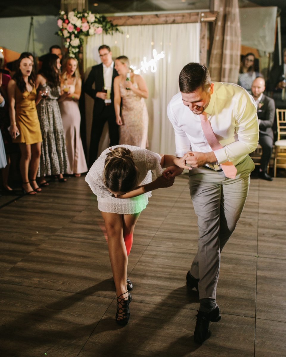 joybyjoelle's tweet photo. Just a good ole' fashioned Polaroid pitcha that I came across of Alex and I from her wedding a couple years ago 😉 She was either getting ready for or had just finished an Irish dance performance with one of her best friends on the dance floor that night and it was SOO beyond fan https://t.co/UzlqrAZyd3