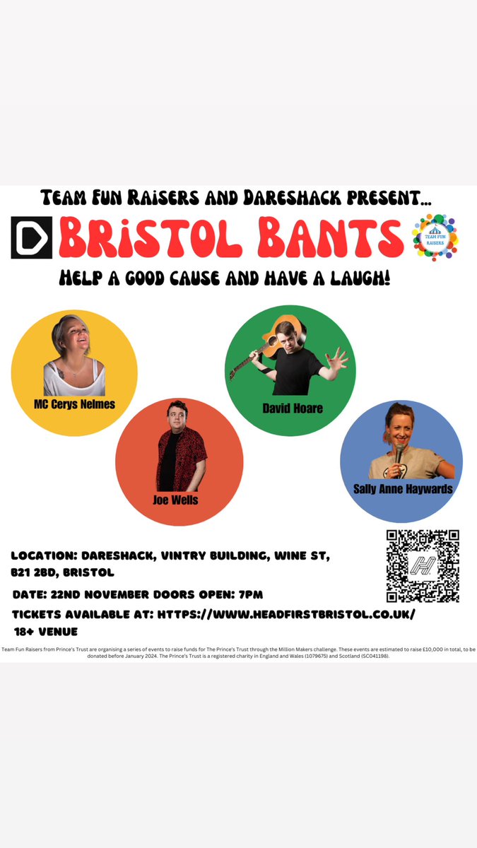 Bristol! Come and support this night! #comedy