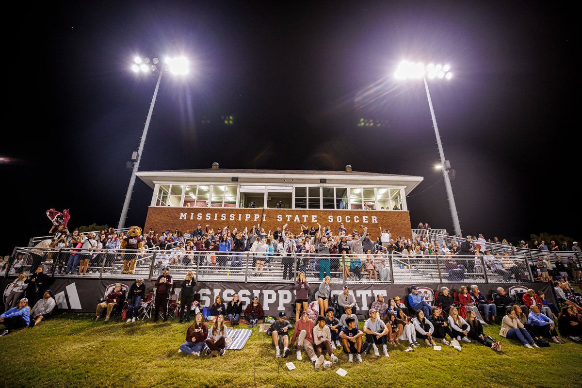 HailStateSOC's tweet image. Fans, you have shown up and been loud all season to rock the MSU Soccer Field each and every match.

We need you one last time this Saturday! Show up and be the difference as we begin our NCAA Tournament Journey!

🕐 𝟭 𝗣𝗠 𝗞𝗶𝗰𝗸
🎟️ hailst.at/SOCPostseason

#HailState🐶