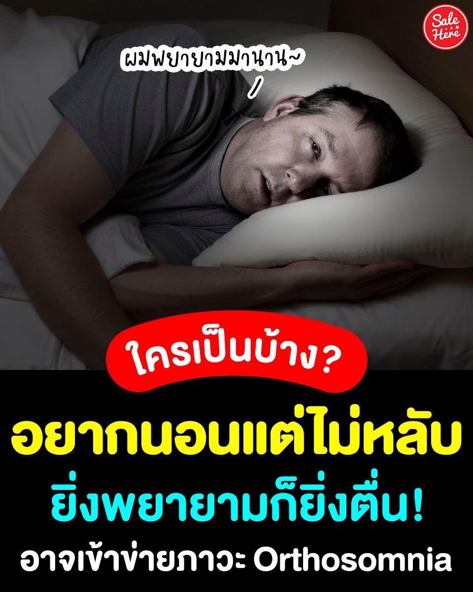 salehere1's tweet photo. 📣 เหนื่อยแล้วอยากนอน ทำไมมันยากแบบนี้ แอดพาไขความลับ ของเรื่องนี้กัน! วิจัยเผย อยากนอนแต่ไม่หลับ ยิ่งพยายามก็ยิ่งตื่น อาจเพราะเรากำลังเข้าข่ายภาวะ #Orthosomnia 😴
👉🏻 อ้างอิงจาก >> https://t.co/BNvjIl7rNr
#SaleHere #เซลเฮียร์ https://t.co/xsxkGr973r