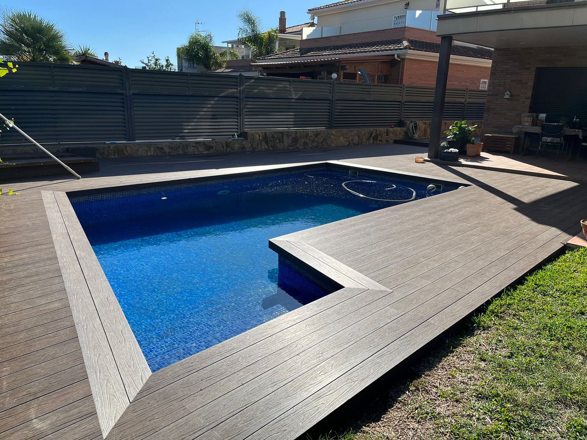maderterraneo's tweet photo. Terminada instalación de composite encapsulado en precioso chalet de Cunit, Barcelona https://t.co/TrTjfPe91s