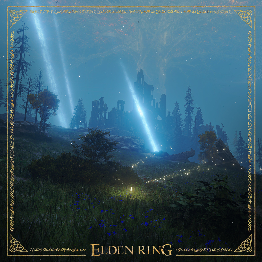 Do you recall the name of this grace, bathed in the soft glow of a cold, dark moon? #ELDENRING