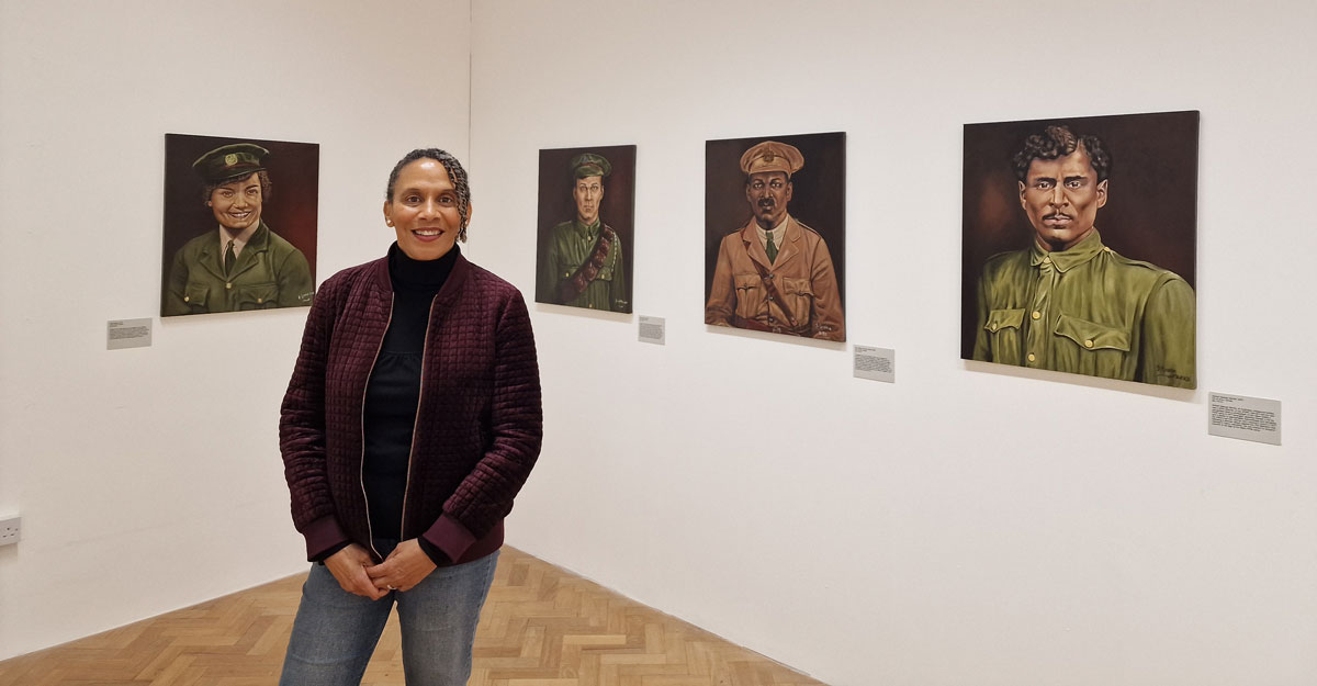 Visit 'Evidence of Those Not Seen' from Jacqui Cooke @SPACEstudios which highlights the contribution of individuals of African Descent & First Nation pre-1948 who supported Britain in World War I & II. Visit Wednesdays 11am-5pm & Saturdays 11am-3pm. 🔗 orlo.uk/p4kFB