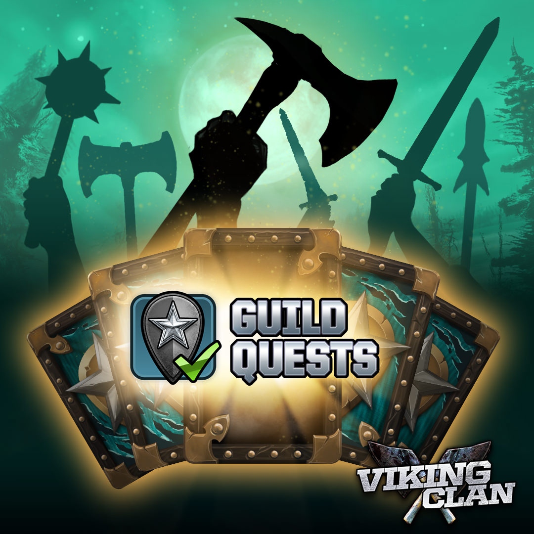 A brand new season of Guild Quests has begun ⚔️ If you haven't already, join a Guild to participate & earn awesome rewards.

Log-in to Viking Clan today to get started ⚡️

#vikingclan #vikings #history #vikingship #ingamefun #ingamequest #MMORPG #rpg #TextBased #oldschoolgame