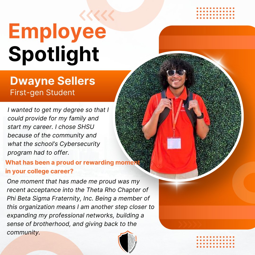 SHSUServiceDesk's tweet image. We're celebrating our incredible first-gen employees this week! Thank you for being a part of our team!
@samhoustonstate
#firstgenstudent #SHSU