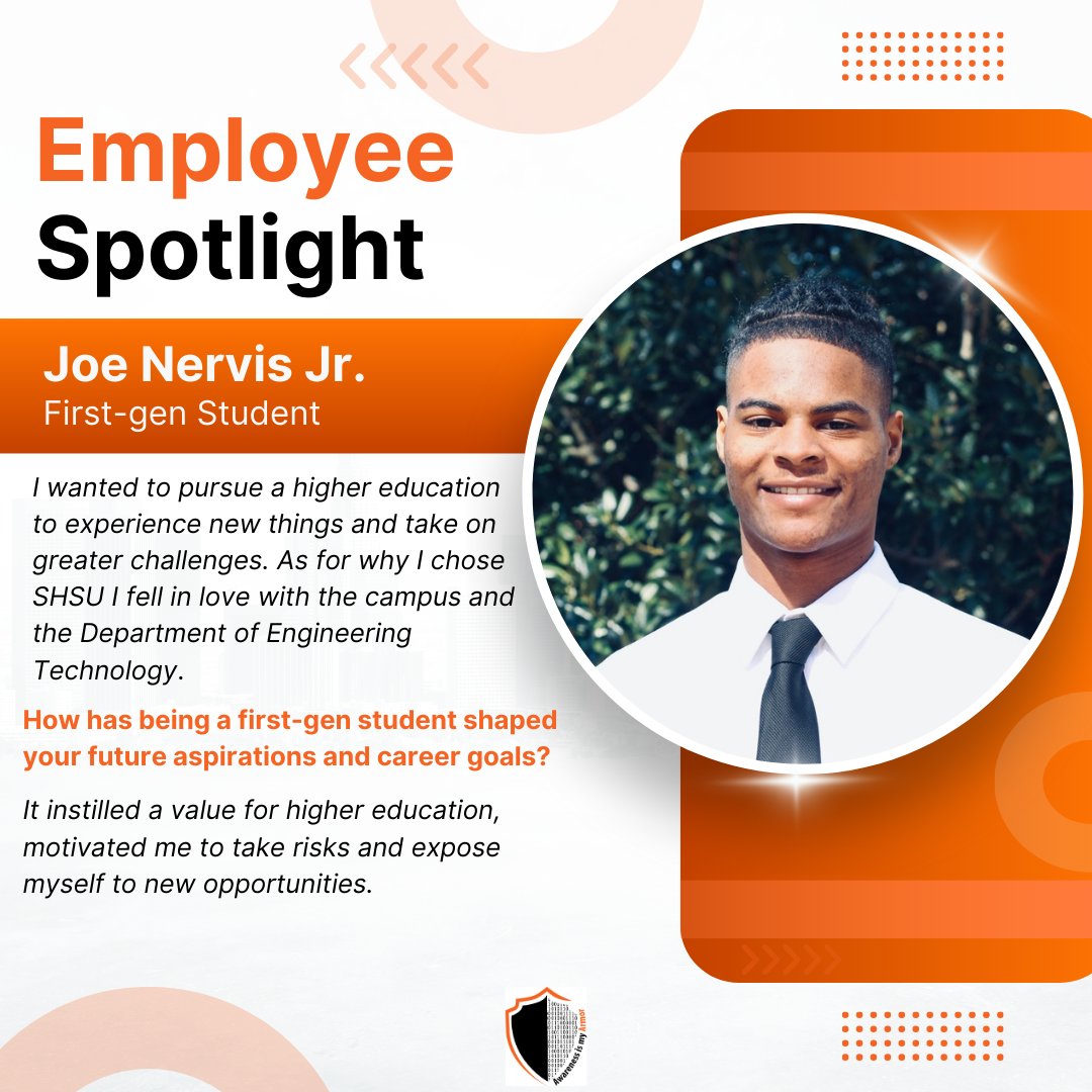 SHSUServiceDesk's tweet image. We're celebrating our incredible first-gen employees this week! Thank you for being a part of our team!
@samhoustonstate
#firstgenstudent #SHSU