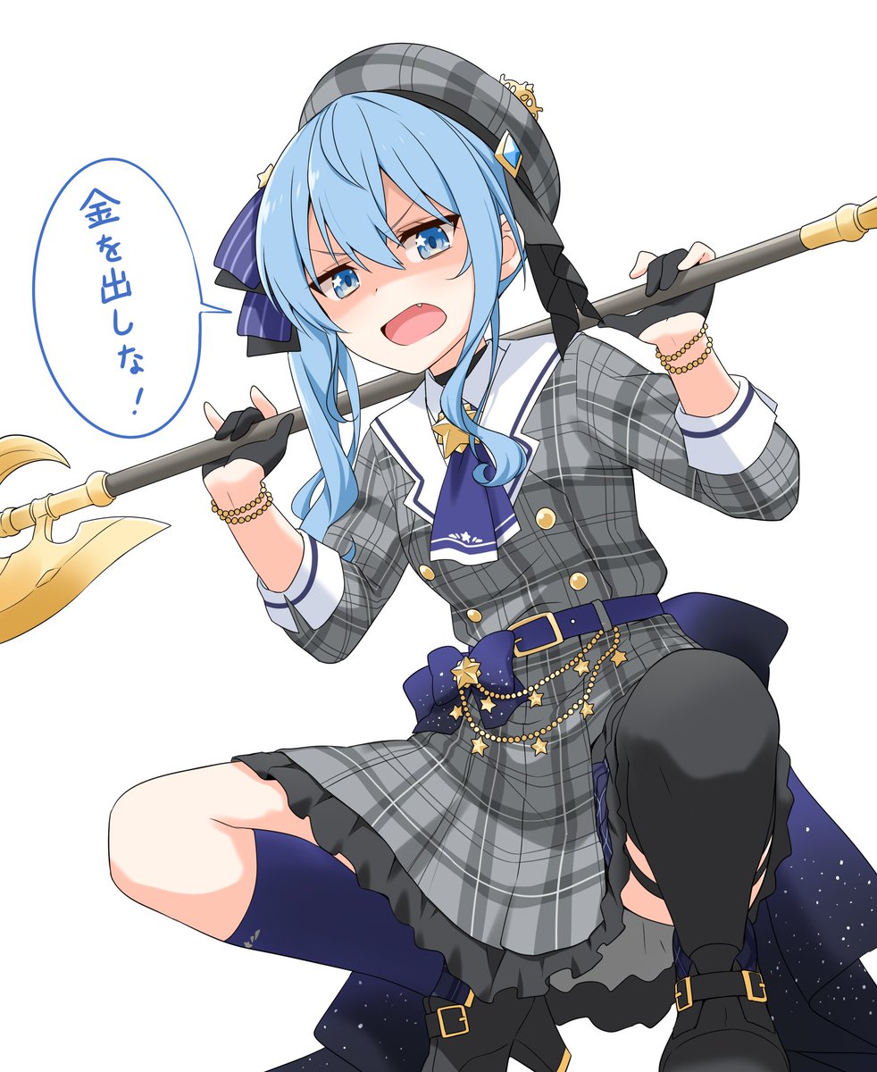 星街すいせい 「#このタグを見た人は推しの初描きと現在の絵を載せる  愛は日に日に増していく」|フェルティアのイラスト