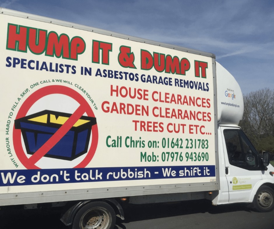 humpitanddumpit's tweet photo. Hump It &amp; Dump It provides affordable and reliable #rubbishremovalservices in #Middlesbrough &amp; #Teesside. Whether it's for your home or business, we take pride in ensuring that your property remains clean and free from #waste

Call Chris for a FREE quote on 07976 943690 https://t.co/f0084W7hOZ