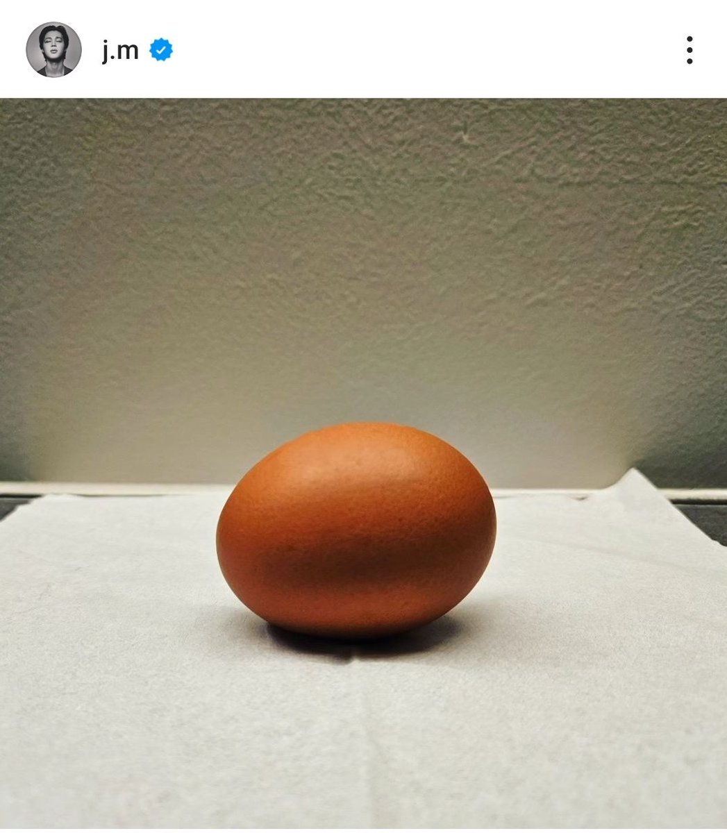 Ok remember that challenge for most liked picture on Instagram world record egg?

Lets bring It back for Jimin