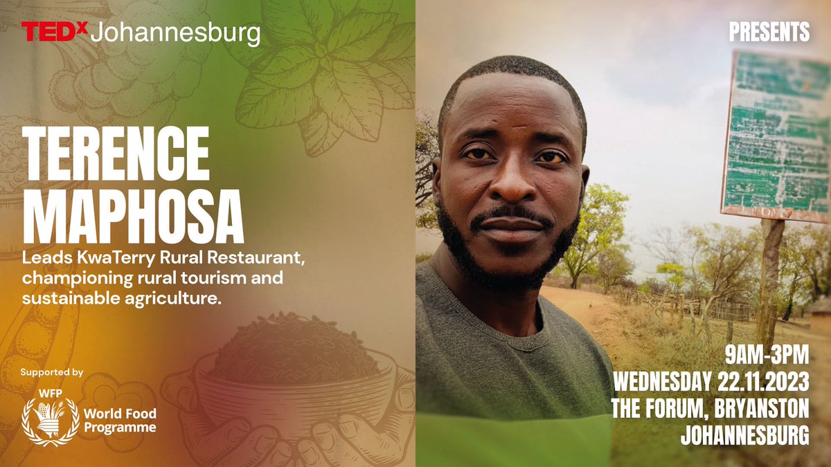 terrymap1's tweet photo. Ladies and Gentleman. I have been invited to the upcoming UNITED NATIONS WORLD FOOD PROGRAM SUMMIT. I’m grateful. This is worth a celebration to the people who believed in my journey. @WFP_SAfrica I can’t wait to speak and represent. Thank you God🙏🏿❤️ https://t.co/WO9qJu1VNw
