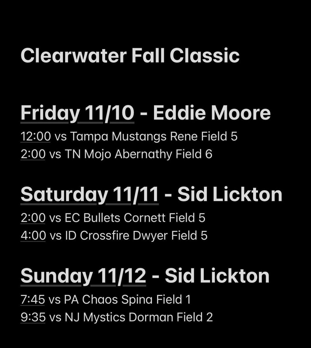 cputnam2025's tweet photo. @CoachTimBC We’ll be there! Would love it if you could come watch us!! https://t.co/SI2iboieRy