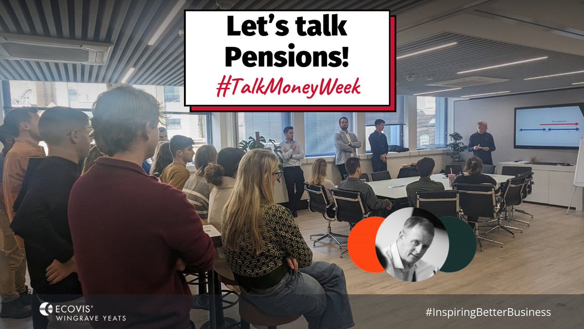We're celebrating #TalkMoneyWeek! Today Roy Mcloughlin from Cavendish Ware shared insights on pensions. 💼💡 

Roy emphasised the importance of starting your pension early for future benefits. Huge thanks to Roy! 👏📈 #Pensions #FinancialEmpowerment #inspiringbetterbusiness