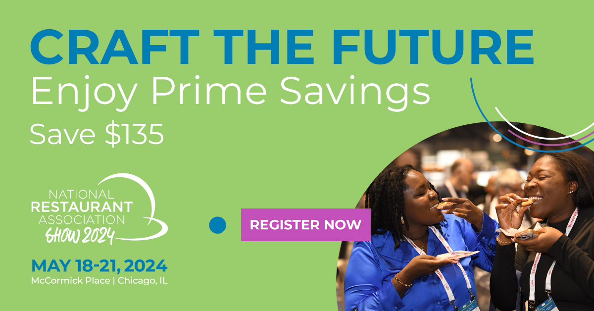 Our way of thanking you! 😉🦃💛 Gobble up this limited-time deal with the Early Bird Rate this November. Snag savings here: bit.ly/3PJYwsy 

#2024RestaurantShow #foodservicebusiness