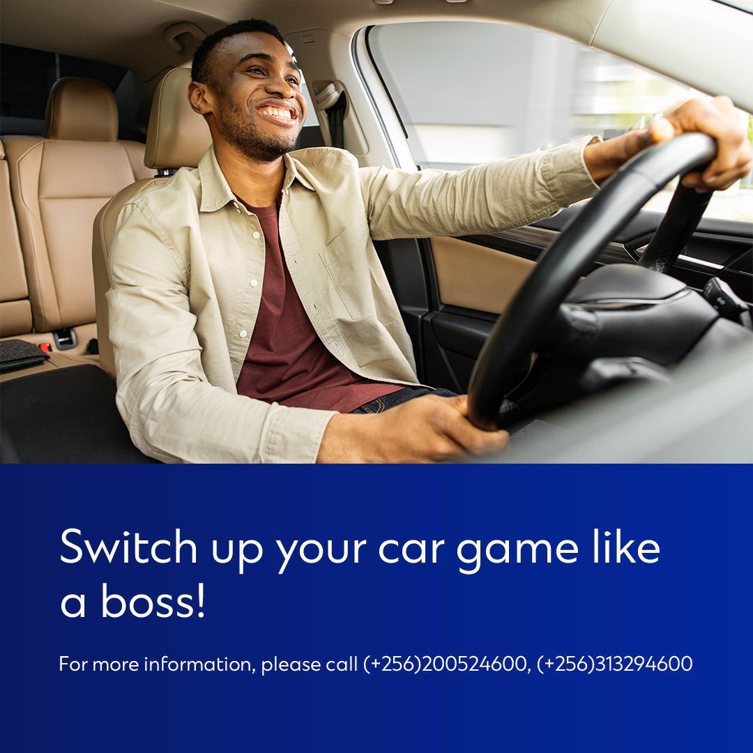 Just got the news ! You can now drive your dream car with a personal loan from @StanChartUGA this year! #Malako2023LikeABoss 💰 Enjoy high loan amounts up to UGX 250 million. Repayment period of up to 84 months. For more info, call (+256)200524600/(+256)313294600. #HereForGood
