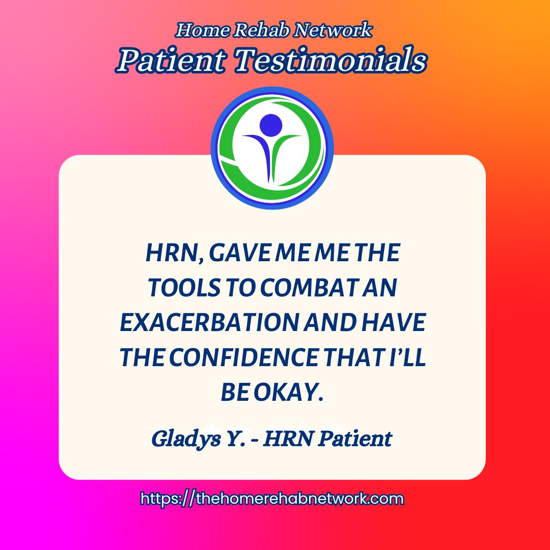 Meet Gladys Y. an HRN patient. With the support and tools provided by HRN, Gladys has gained the confidence to combat exacerbations head-on.  #HRNsuccessstories #RespiratoryWellness #HealthJourney #patienttestimony #pulmonaryrehab #toolsforsuccess