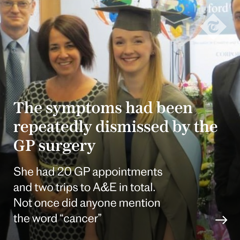 Telegraph's tweet photo. Read why Jessica’s tragic case is a wake-up call for the primary care system.