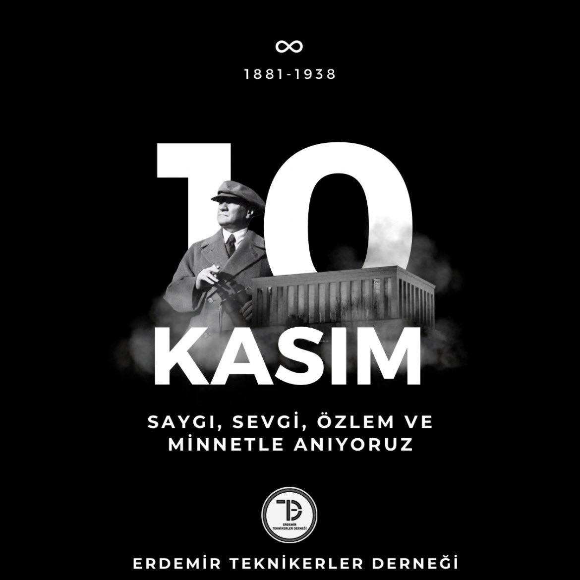 Cumhuriyetimizin kurucusu Büyük Önder Gazi Mustafa Kemal Atatürk’ü; ebediyete intikalinin 85. yıldönümünde saygı,minnet ve özlemle anıyoruz.