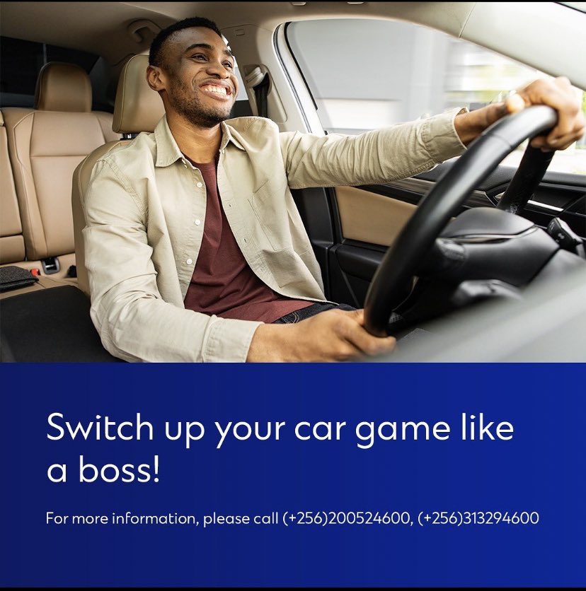 Hey there, you can now cruise into 2024 with a brand new ride. All you need to do is to claim the unsecured salary loan offer from @StanChartUGA and get over 250M which you will pay back in a space of 84month. #HereForGood #Malako2023LikeABoss