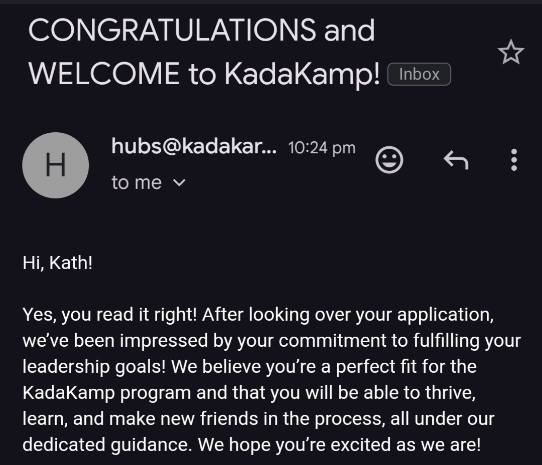 i got accepted in the leadership training bootcamp !! (⁠人⁠*⁠´⁠∀⁠｀⁠)⁠｡⁠*ﾟ⁠+