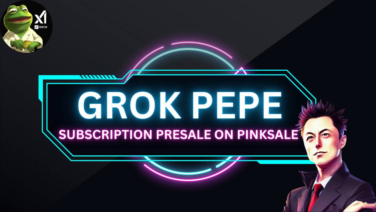 👋Subcription on Pinksale:
pinksale.finance/launchpad/0x9e…

🤖From 3:45 PM Nov 10 to 3:45 PM Nov 12 UTC

#PEPE #Grok #AI #GROKPEPE #BSC #PinkSale