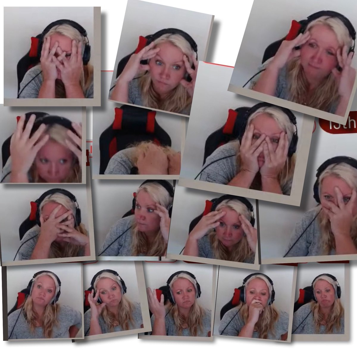 The many faces of @BrandiNChurch !  Her face can’t lie! #13thjuror #truecrime #Livestream