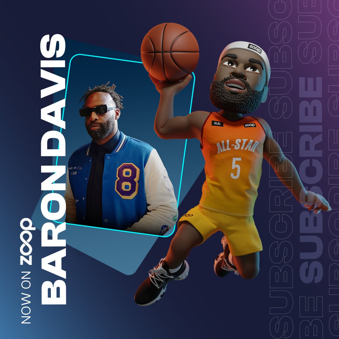 ZOOP's tweet photo. @BaronDavis  joins #Zoop with a bang! Subscribe to his Club for a chance to win the ultimate Hornets- Knicks game experience in Charlotte, Nov 18th. Tickets and drink &amp; dine suite included! 
👉🏼 https://t.co/5izrKZEoG9

#BaronDavis
#ZoopClub
#NBA
#basketball https://t.co/U3FoTQLz3T