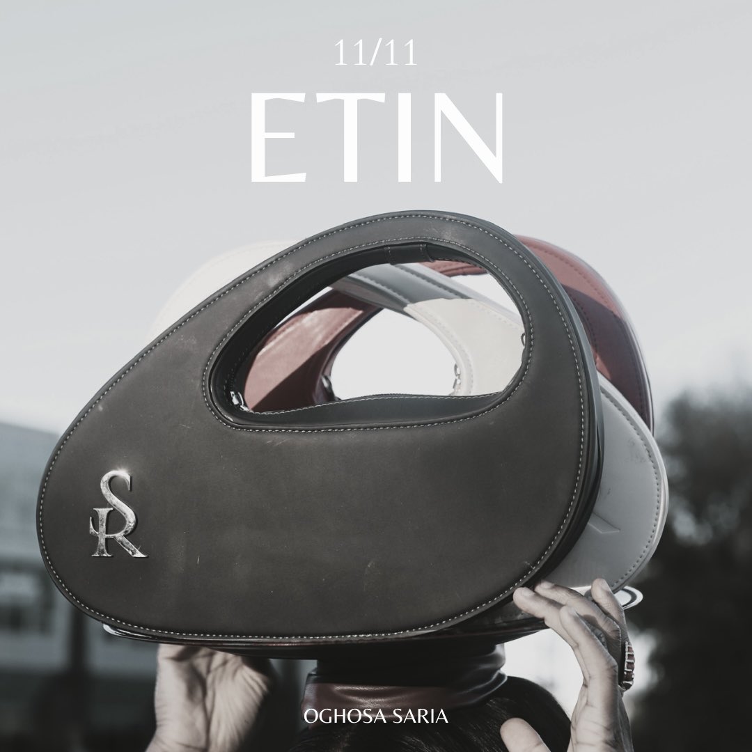 oghosasaria's tweet photo. Introducing “ETIN”.

SS 24" RTW. 11.11. 11AM CST.

OGHOSA SARIA. Are you ready? https://t.co/U0oPSrYdsq