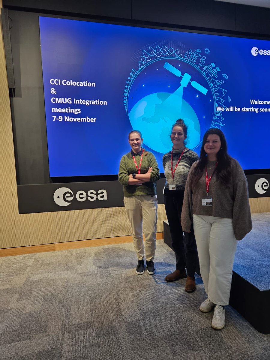 SENSE Earth Observation CDT (@eocdt) on Twitter photo Thank you to our colleagues at <a href="/esaclimate/">ESA Climate Office</a> who invited some of our students to attend their recent CCI Colocation meeting. We are really grateful for these opportunities which provide excellent career development and networking  Thank you to our colleagues at <a href="/esaclimate/">ESA Climate Office</a> who invited some of our students to attend their recent CCI Colocation meeting. We are really grateful for these opportunities which provide excellent career development and networking 