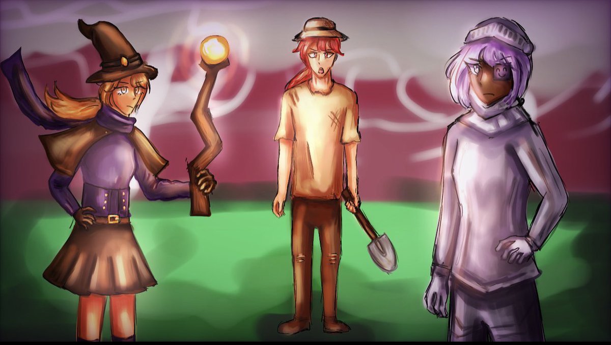 TsubakiSato's tweet photo. Team H the sillies!!
#ppt2 #paperpuppetstake2 #plasmaball #knighthelmet #caramelcube #yellowangiru #osc #fanart https://t.co/1XLBHiSfoY