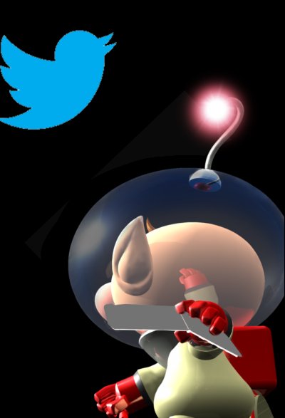 SS_Dolphin_Cap's tweet photo. Greetings. This is the pilot of the S.S. Dolphin, Captain Olimar, speaking. I found this weird little device on the Planet PNF-404 and-
Huh?
...well I'll be. What a funky little creature.
((CAPTAIN OLIMAR JOINS #PARODYTWITTER‼️‼️‼️‼️)) https://t.co/pZeZ9mEqGe