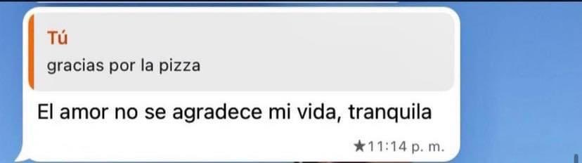 El amor no se agradece
