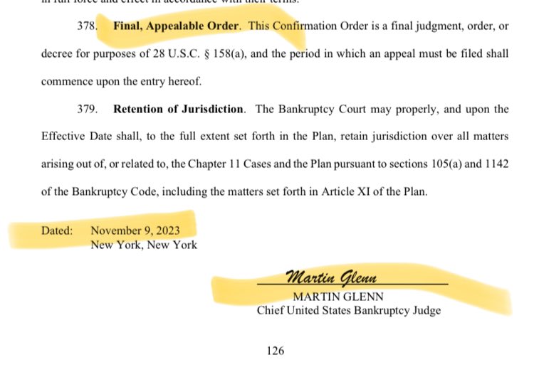 cyberhodl3's tweet photo. The Celsius NewCo Plan has been approved and signed by Judge Glenn.
LFG!!! 🤘🚀🚀🚀 #celsius #newco #usbitcoin https://t.co/fE3urreWAq