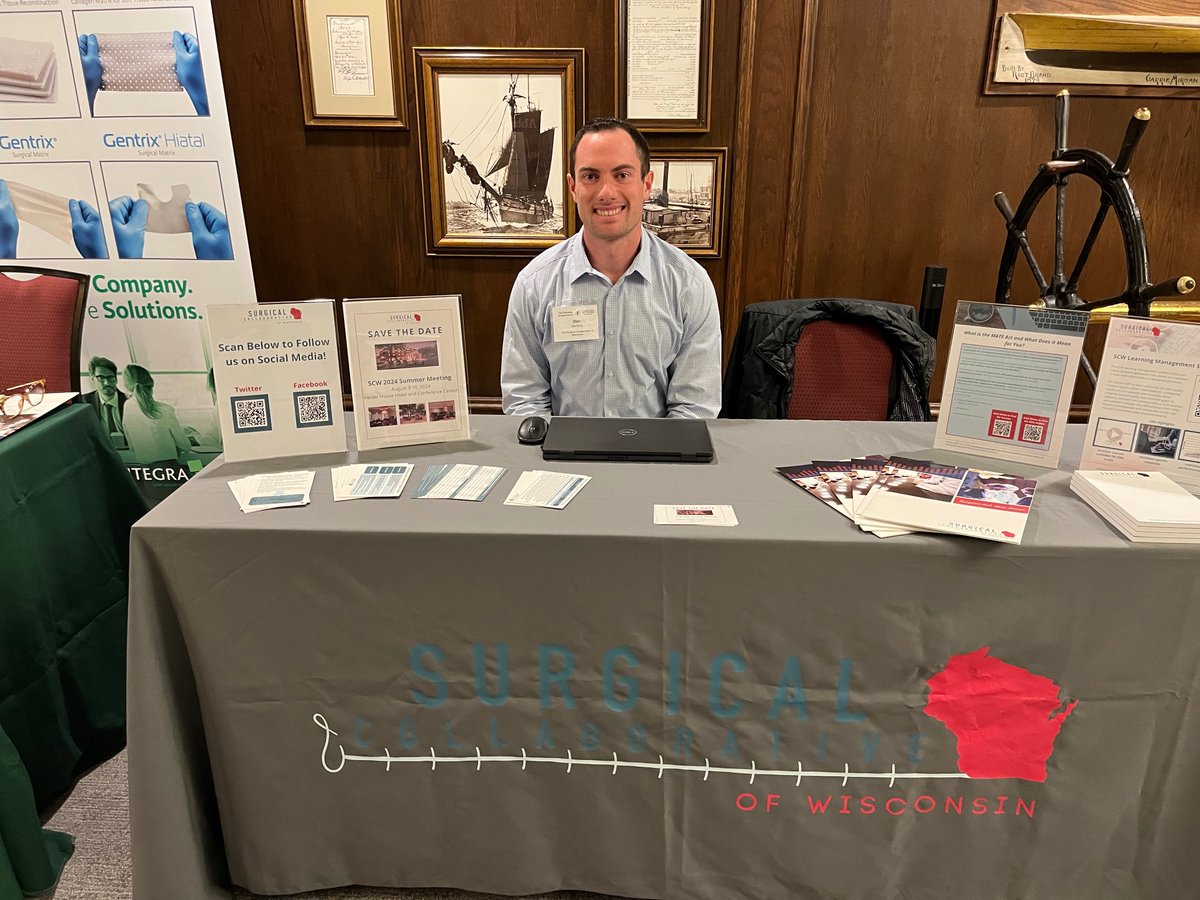 Congratulations to the Wisconsin Surgical Society on hosting a wonderful meeting last week at The American Club - SCW exhibited at the meeting!

Thank you for having us! 

#Wisconsin #healthcare #hospital #surgeon
