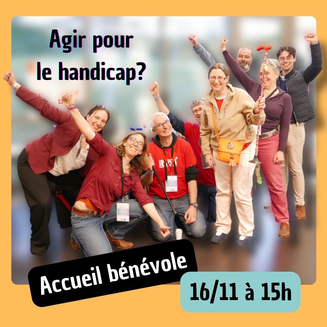 autonabee's tweet photo. Comment s'engager pour le handicap?
Décloisonner et apporter du pouvoir d'agir,
voilà nos missions chez AutonaBee, la ruche de l'autonomie !
Viens découvrir notre association et ses actions lors de notre prochain accueil bénévole ! 

Plus d'infos :
https://t.co/xIWVa0VRry https://t.co/VWbsYpfjZQ