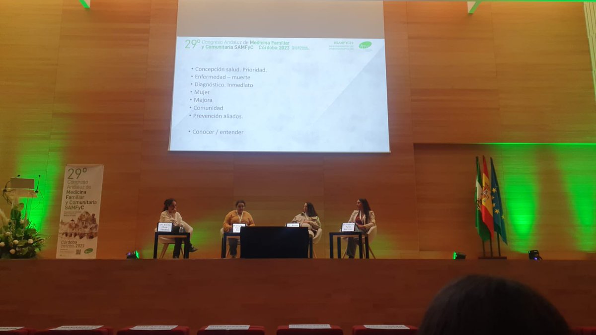 🧡Mesa Acción Comunitaria con Población gitana. Buenas prácticas desde AP
#SAMFYC2023