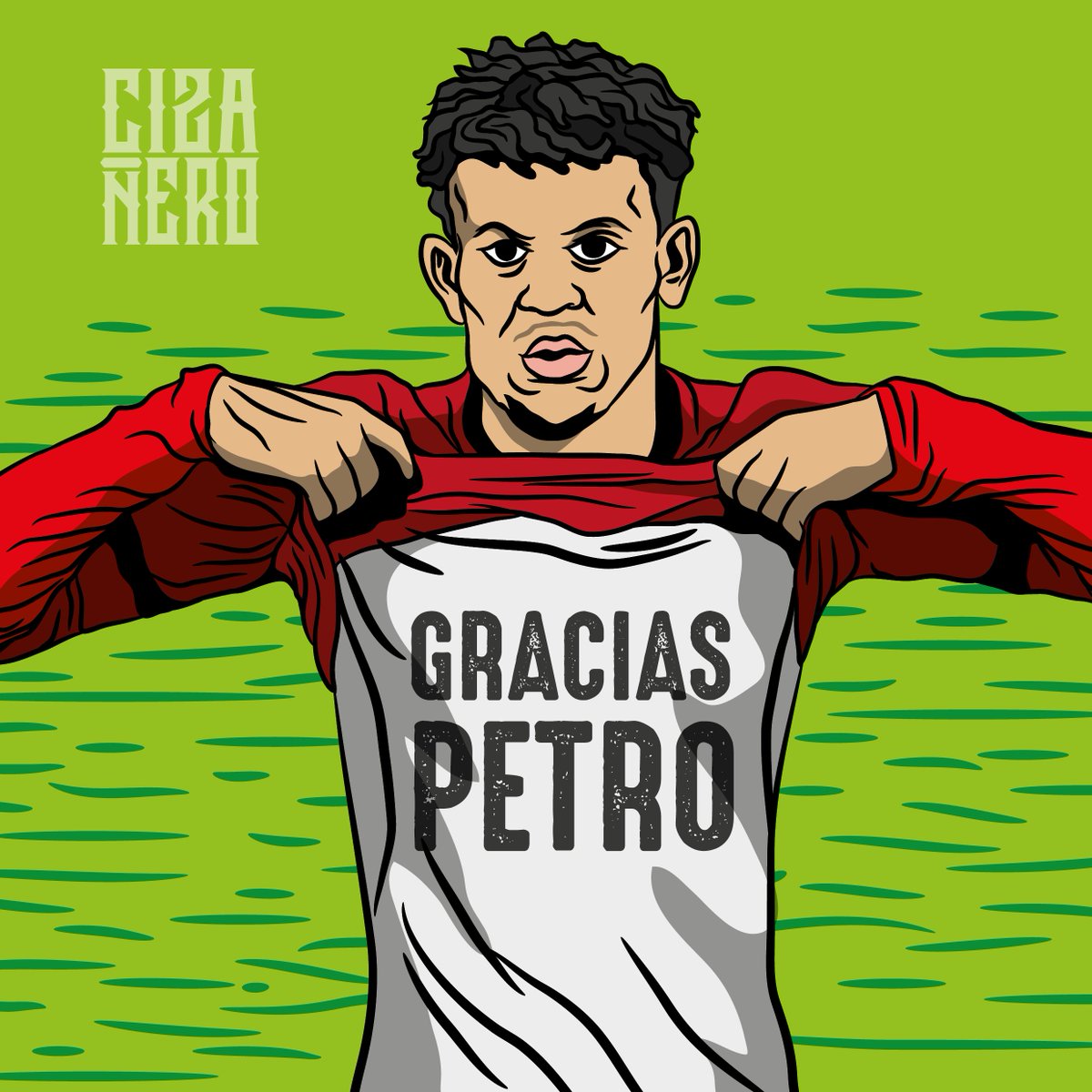 Cizanaparatodos's tweet photo. Viva la libertad y la paz: @petrogustavo 

ELN liberó al padre de Luis Díaz. https://t.co/sI8EekntOc