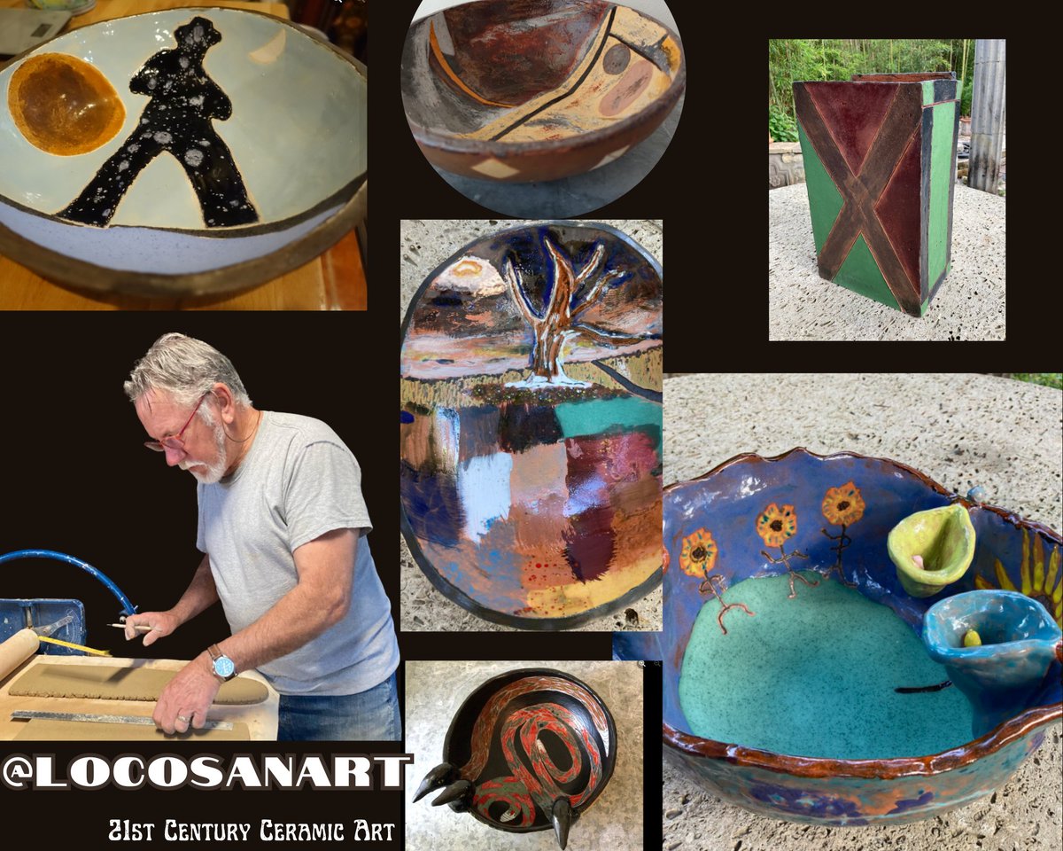 🌟 Discover the enchanting world of ceramic art brought to life by Locosan Arts! Each piece tells a unique story through clay and color. Which one speaks to you? 🎨✨ #LocosanArts #CeramicMagic #ArtisticExpressions #HandcraftedBeauty #art