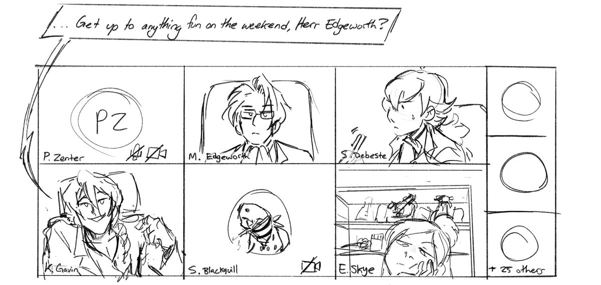 Edgeworth was forced to use Teams 